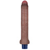 LoveToy Gode vibrant Softee Vibe 21 x 4cm Marron